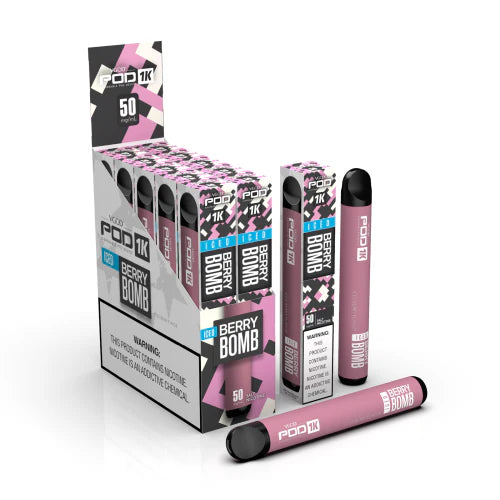 Vgod Pod 1k Disposable Vape (1500 Puffs) 20mg In UAE
