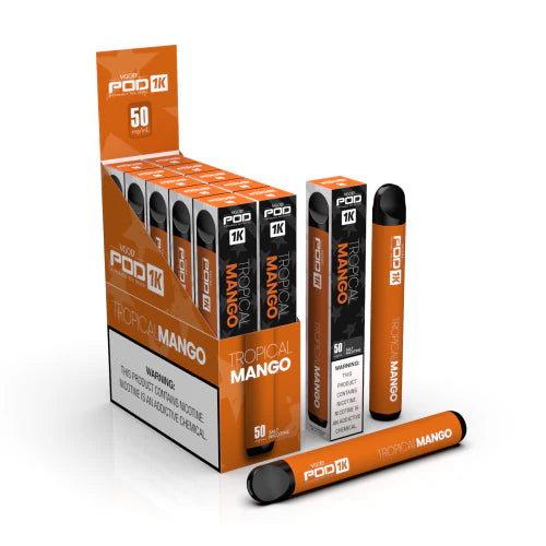 Vgod Pod 1k Disposable Vape (1500 Puffs) 20mg In UAE