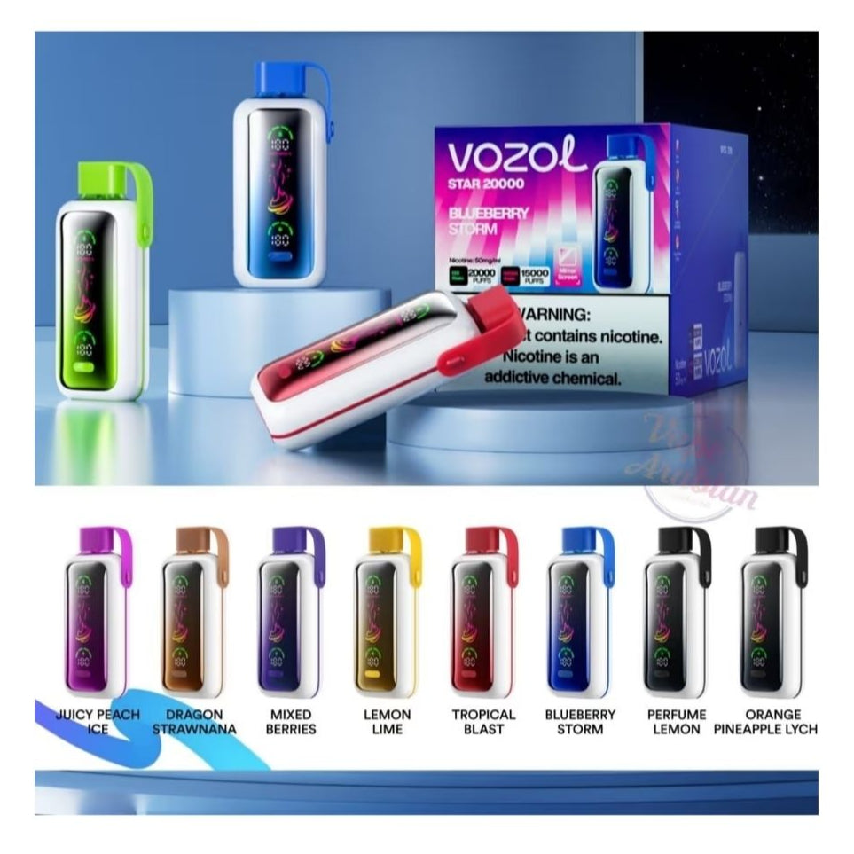 Vozol Star 20000 Puffs Disposable Vape In Dubai