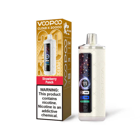 VOOPOO Cloud X 20000 Puffs 6MG Disposable Vape in Dubai