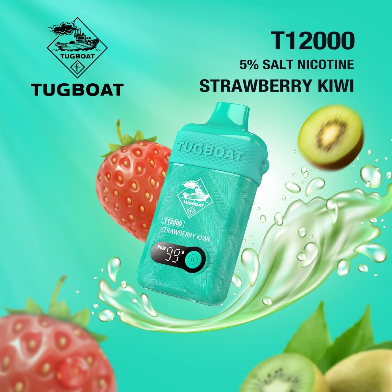 Tugboat T12000 Disposable Vape 5% Nicotine