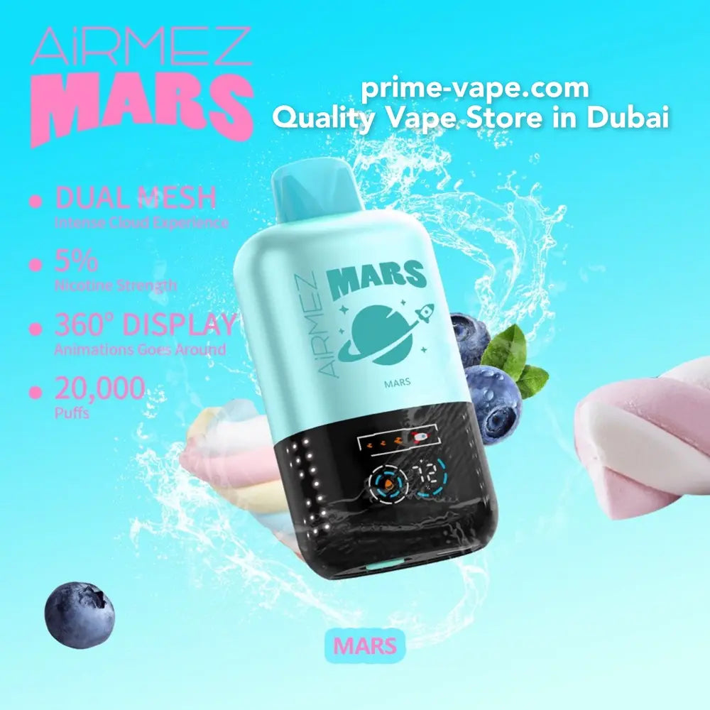 Airmez Mars 20000 Puffs Disposable Vape in Dubai