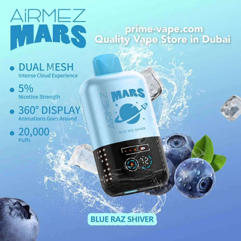 Airmez Mars 20000 Puffs Disposable Vape in Dubai