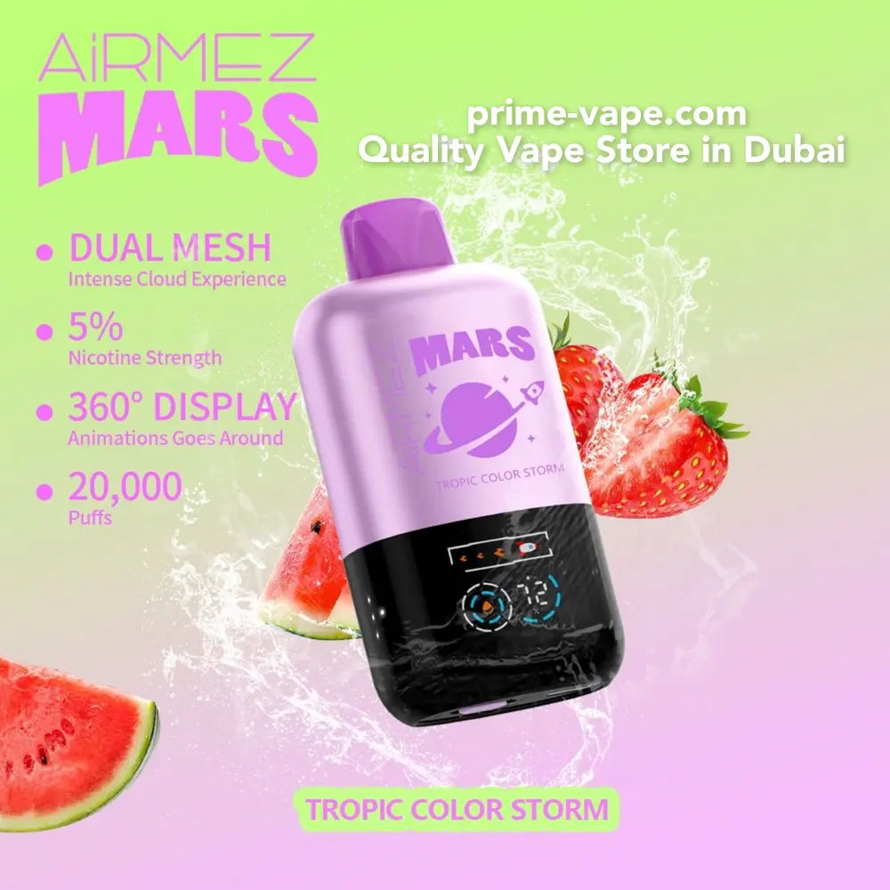 Airmez Mars 20000 Puffs Disposable Vape in Dubai