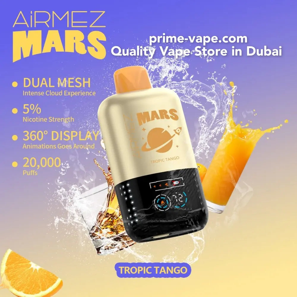 Airmez Mars 20000 Puffs Disposable Vape in Dubai